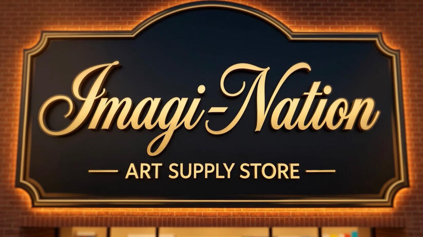 "Imagi-Nation" Art Supply AD